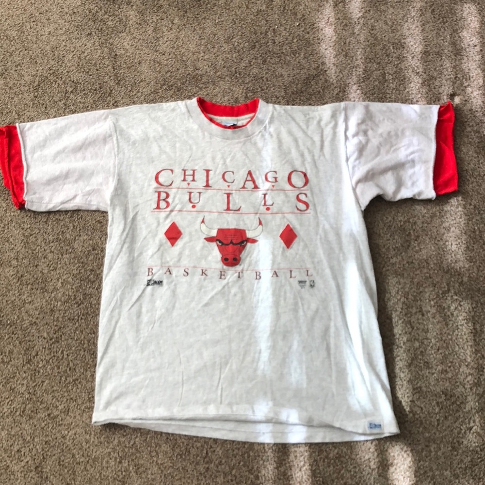 Vintage 90s Chicago bulls T-shirt, sz XL